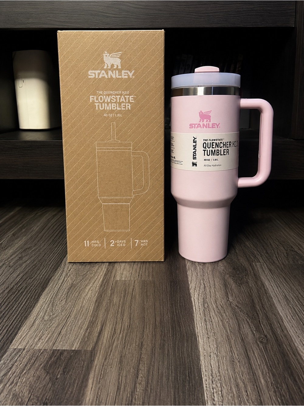 Rose Stanley Brand New With Straw